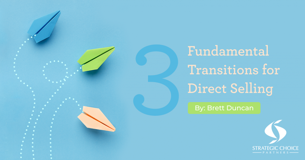 3 Fundamental Transitions for Direct Selling