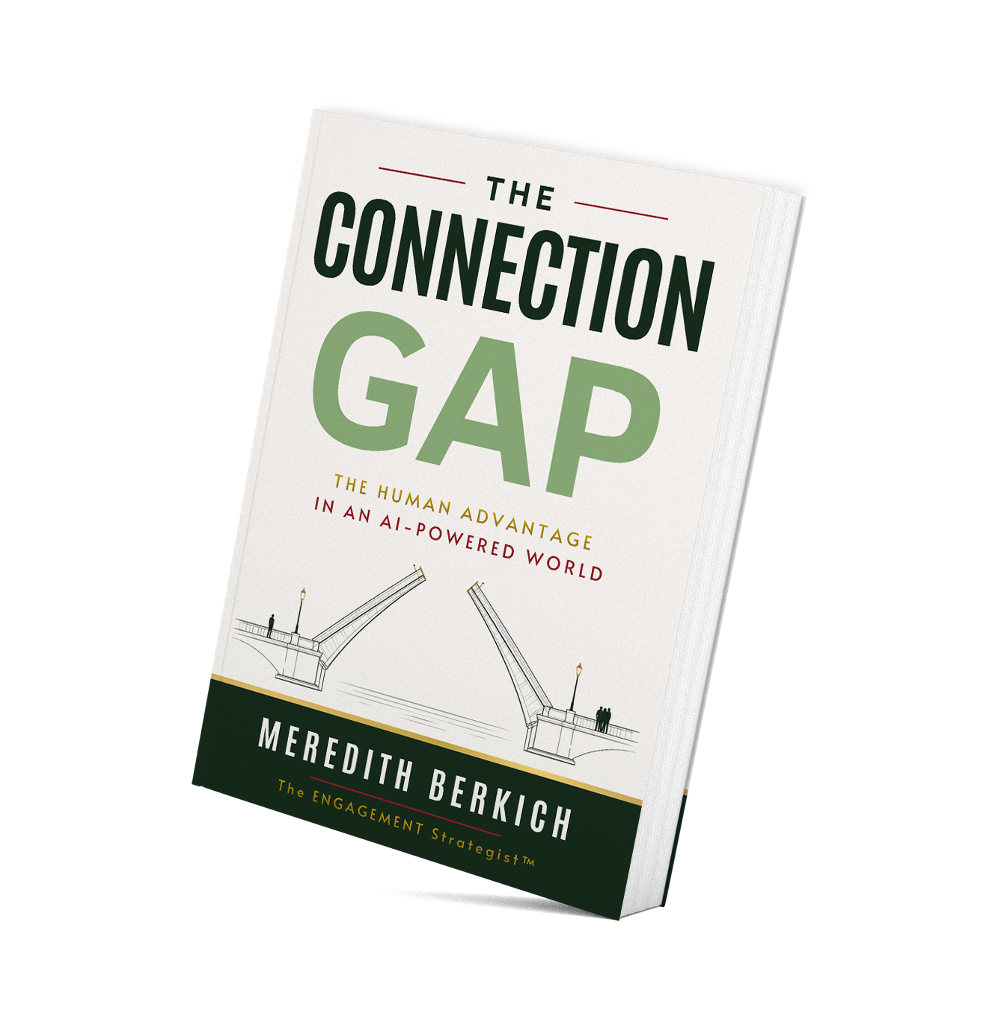 The Connection Gap book by Meredith Berkich, a SCP Associate